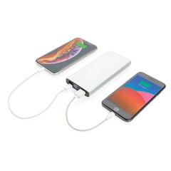 Vue Batterie de secours 10.000 mAh avec PD 18W de couleur gris| Krokrodeal