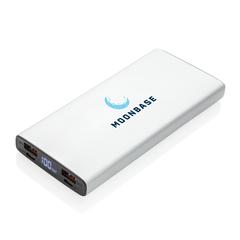 Vue Batterie de secours 10.000 mAh avec PD 18W de couleur gris| Krokrodeal