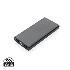 Vue Batterie de secours 10.000 mAh avec PD 18W de couleur noir| Krokrodeal