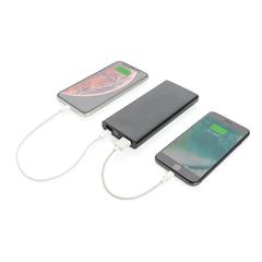 Vue Batterie de secours 10.000 mAh avec PD 18W de couleur noir| Krokrodeal