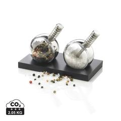 Vue Set sel et poivre Planet de couleur noir| Krokrodeal