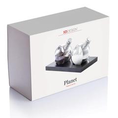 Vue Set sel et poivre Planet de couleur noir| Krokrodeal