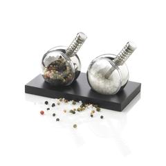 Vue Set sel et poivre Planet de couleur noir| Krokrodeal