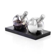 Vue Set sel et poivre Planet de couleur noir| Krokrodeal