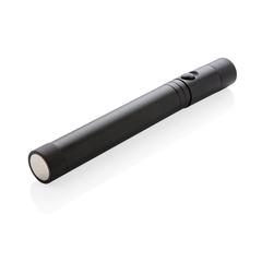 Vue Lampe télescopique avec aimant de couleur noir| Krokrodeal
