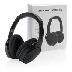 Vue Casque audio ANC de couleur noir| Krokrodeal