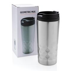 Vue Tasse en émail de couleur gris| Krokrodeal