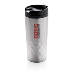 Vue Tasse en émail de couleur gris| Krokrodeal