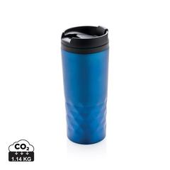 Vue Tasse en émail de couleur bleu| Krokrodeal