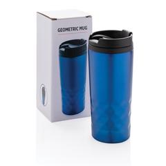 Vue Tasse en émail de couleur bleu| Krokrodeal