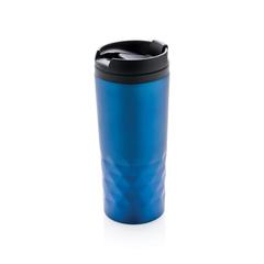 Vue Tasse en émail de couleur bleu| Krokrodeal