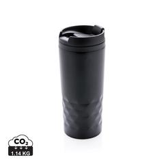 Vue Tasse en émail de couleur noir| Krokrodeal