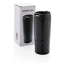 Vue Tasse en émail de couleur noir| Krokrodeal