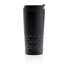 Vue Tasse en émail de couleur noir| Krokrodeal