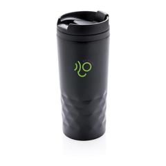 Vue Tasse en émail de couleur noir| Krokrodeal