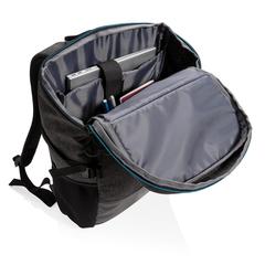 Vue Sac à dos ordinateur 15,6" Easy access de couleur noir| Krokrodeal