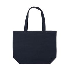 Vue Sac shopping en toile 240g/m² recyclée non teinté Aware™ de couleur bleu| Krokrodeal