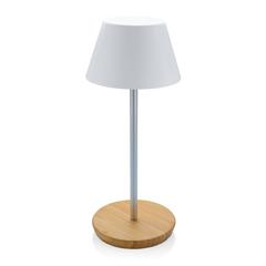 Vue Lampe de table plastique RCS rechargeable par USB Pure Glow de couleur blanc| Krokrodeal
