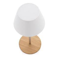 Vue Lampe de table plastique RCS rechargeable par USB Pure Glow de couleur blanc| Krokrodeal