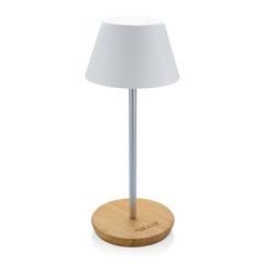 Vue Lampe de table plastique RCS rechargeable par USB Pure Glow de couleur blanc| Krokrodeal