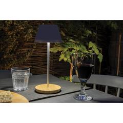 Vue Lampe de table plastique RCS rechargeable par USB Pure Glow de couleur blanc| Krokrodeal
