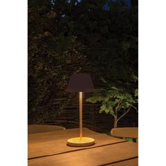 Vue Lampe de table plastique RCS rechargeable par USB Pure Glow de couleur blanc| Krokrodeal