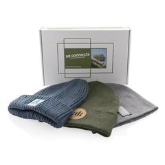 Vue Bonnet double épaisseur Impact AWARE™ Polylana® de couleur bleu| Krokrodeal