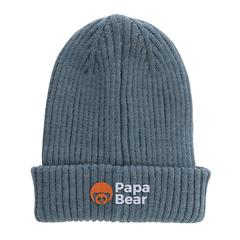 Vue Bonnet double épaisseur Impact AWARE™ Polylana® de couleur bleu| Krokrodeal