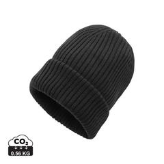 Vue Bonnet double épaisseur Impact AWARE™ Polylana® de couleur noir| Krokrodeal