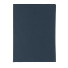 Vue Carnet de notes A5 avec fermeture magnétique Impact Aware™ de couleur bleu| Krokrodeal