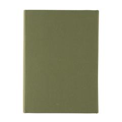Vue Carnet de notes A5 avec fermeture magnétique Impact Aware™ de couleur vert| Krokrodeal