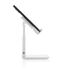 Vue Support téléphone et tablette de couleur blanc| Krokrodeal