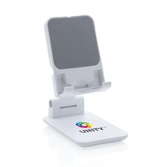Vue Support téléphone et tablette de couleur blanc| Krokrodeal