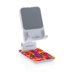 Vue Support téléphone et tablette de couleur blanc| Krokrodeal