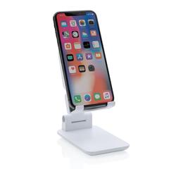 Vue Support téléphone et tablette de couleur blanc| Krokrodeal