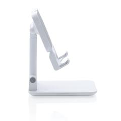 Vue Support téléphone et tablette de couleur blanc| Krokrodeal