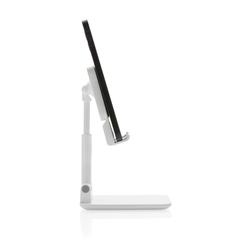 Vue Support téléphone et tablette de couleur blanc| Krokrodeal