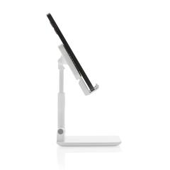 Vue Support téléphone et tablette de couleur blanc| Krokrodeal