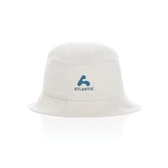 Vue Bob en toile 285 g/m² recyclé et non teintée Impact AWARE™ de couleur blanc| Krokrodeal