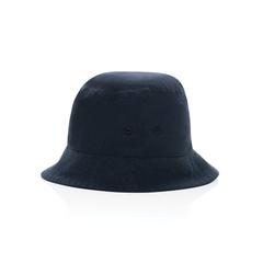 Vue Bob en toile 285 g/m² recyclé et non teintée Impact AWARE™ de couleur bleu| Krokrodeal