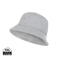 Vue Bob en toile 285 g/m² recyclé et non teintée Impact AWARE™ de couleur gris| Krokrodeal