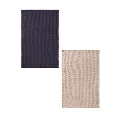 Vue VINGA Essuie-mains nid d’abeille Cromer, 2 pièces de couleur noir| Krokrodeal