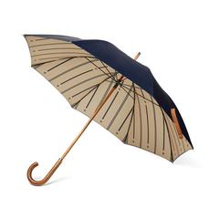 Vue Parapluie 23" en rPET AWARE™ VINGA Bosler de couleur bleu| Krokrodeal