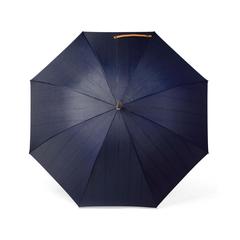 Vue Parapluie 23" en rPET AWARE™ VINGA Bosler de couleur bleu| Krokrodeal