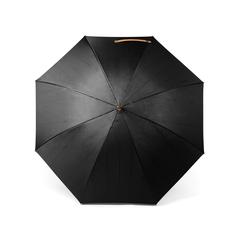Vue Parapluie 23" en rPET AWARE™ VINGA Bosler de couleur noir| Krokrodeal
