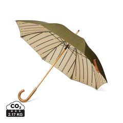 Vue Parapluie 23" en rPET AWARE™ VINGA Bosler de couleur vert| Krokrodeal