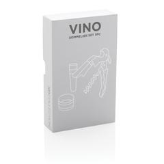 Vue Set sommelier 3pcs Vino de couleur gris| Krokrodeal