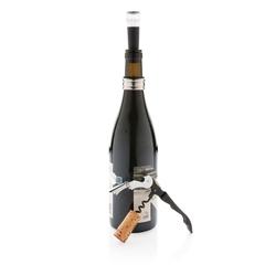 Vue Set sommelier 3pcs Vino de couleur gris| Krokrodeal