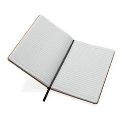 Vue Carnet A5 en liège et papier de verre Stoneleaf de couleur marron| Krokrodeal