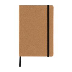 Vue Carnet A5 en liège et papier de verre Stoneleaf de couleur marron| Krokrodeal
